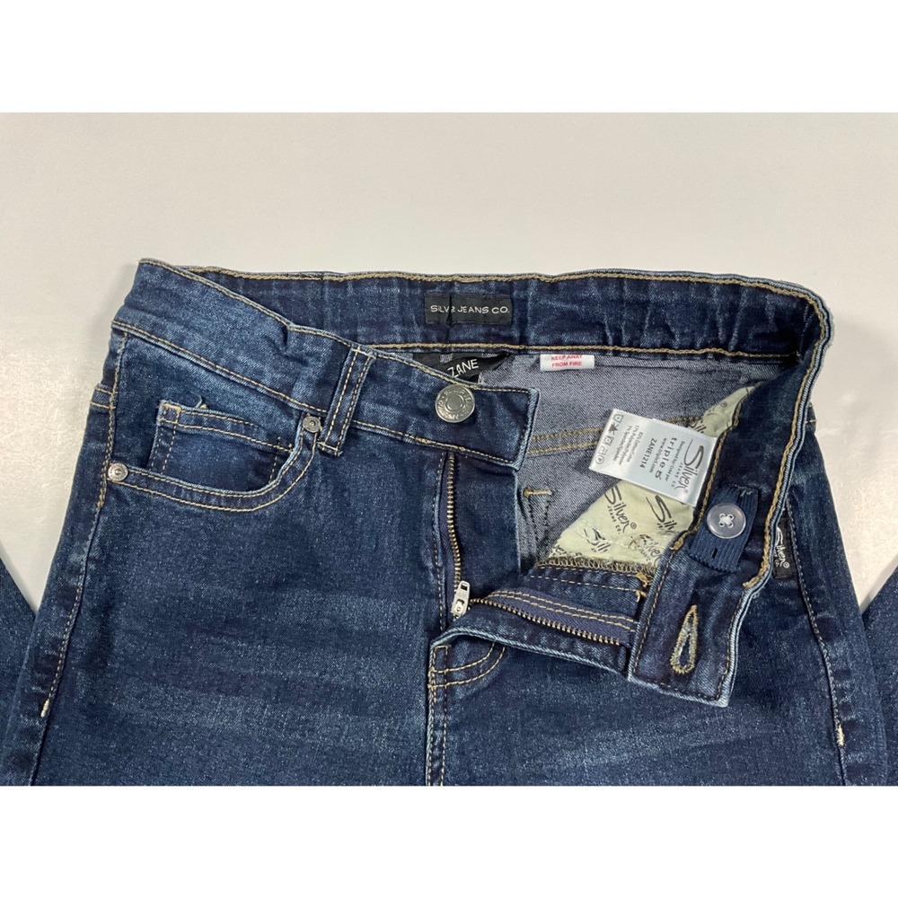 Silver Jeans Co Zane Triple 5 Bootcut Jeans Boys' Size 8 Eco-Friendly Denim - Picture 13 of 16